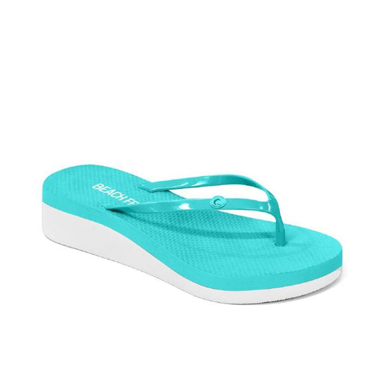 Tiffany blue deals flip flops